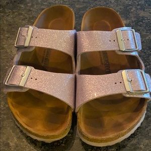 Big girl Birkenstock’s Arizona style sandal